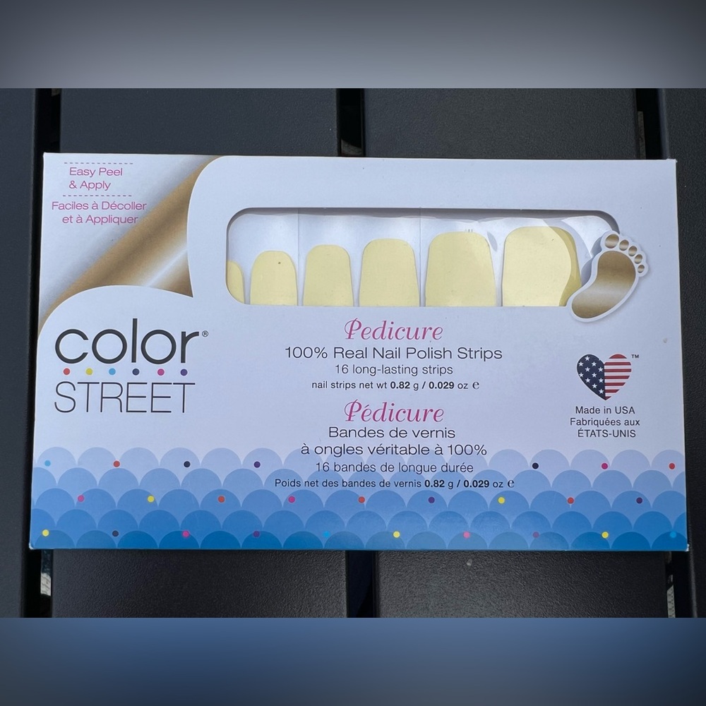 Color Street- Pedicure! Hello Sunshine State 💛